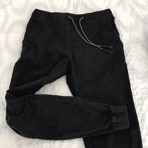 Men’s “jogger” style khakis